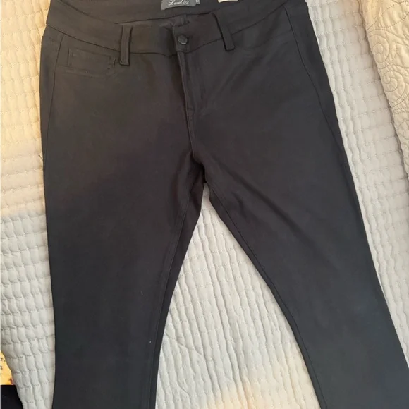 Level 99 Black Suede Jeans Size 30 - Picture 2 of 9